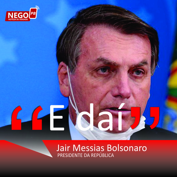 URGENTE: Presidente Jair Bolsonaro testa positivo para Covid-19