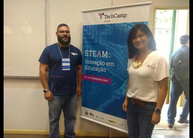 Professor da rede estadual tem projeto selecionado no STEAM TechCamp Brasil 2020