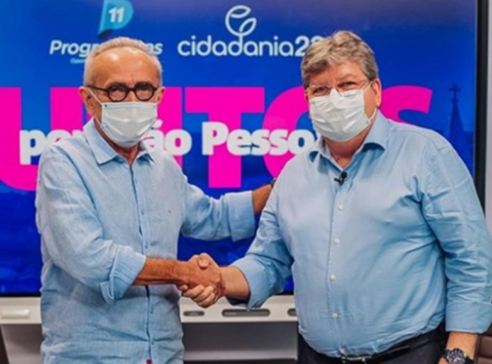 Cícero confirma apoio para reeleição de João Azevedo em 2022