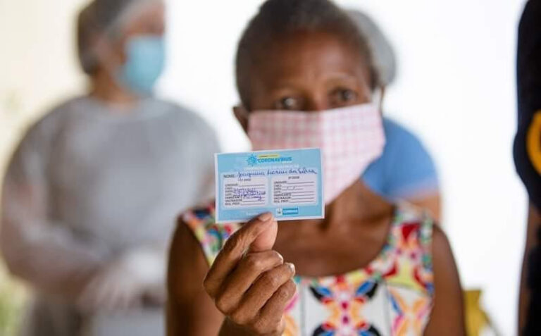 Paraíba já vacinou mais de 1 milhão de pessoas e é o primeiro do Nordeste na segunda dose