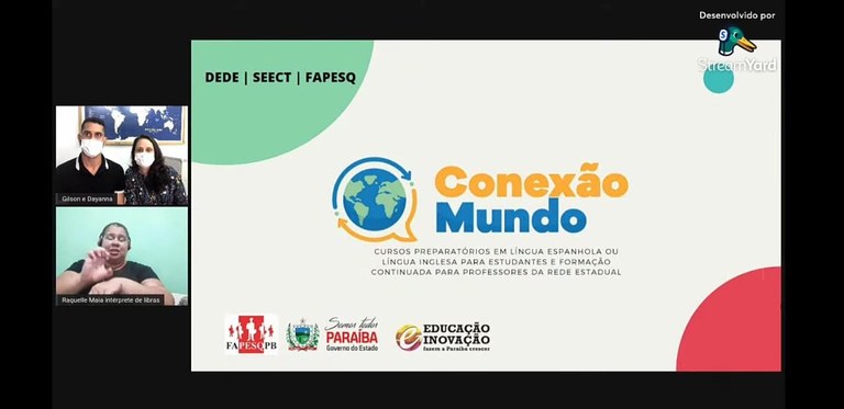 Projeto Conexão Mundo abre inscrições em dois editais para professores da Rede Estadual