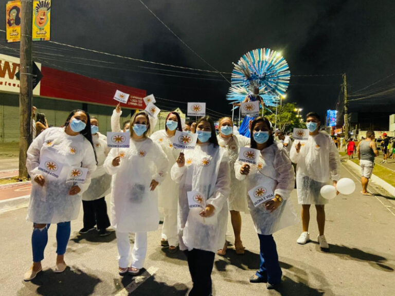 Profissionais do Clementino Fraga recebem homenagem da escola Império do Samba no Carnaval Tradição 