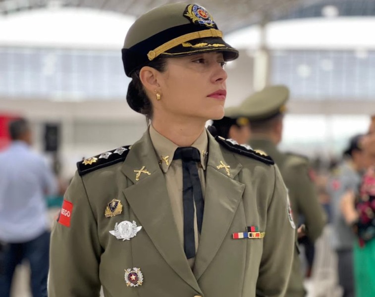 Pela primeira vez, 6ª Companhia Independente de Polícia Militar é comandada por uma mulher