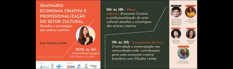 Seminário discute desafios e estratégias da economia criativa na Paraíba