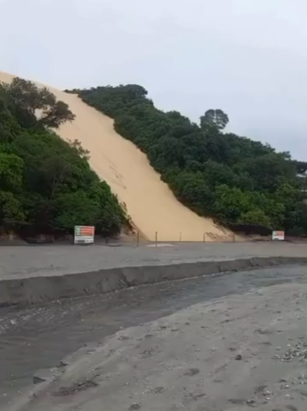 Após alagamento e vala na ‘engorda’ de Ponta Negra após fortes chuvas, relembre o polêmico projeto de ‘engorda’ das praias de João Pessoa