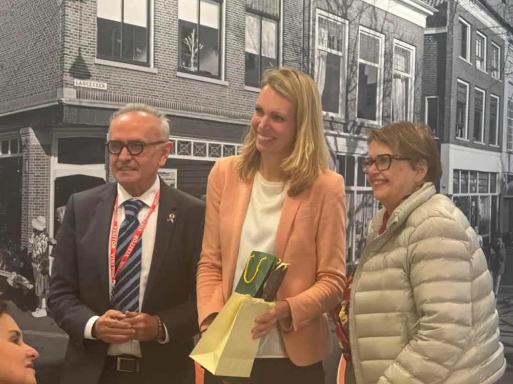 Cícero Lucena inicia agenda oficial na Holanda, representando a Frente Nacional de Prefeitos