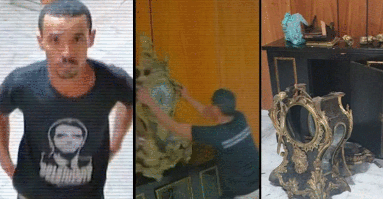 Moraes anula soltura e ordena nova prisão de homem que vandalizou relógio de Dom João VI