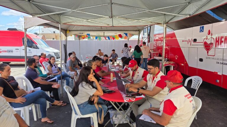 Com estoque crítico, Hemocentro da Paraíba sensibiliza a população para doações de todos os tipos de sangue