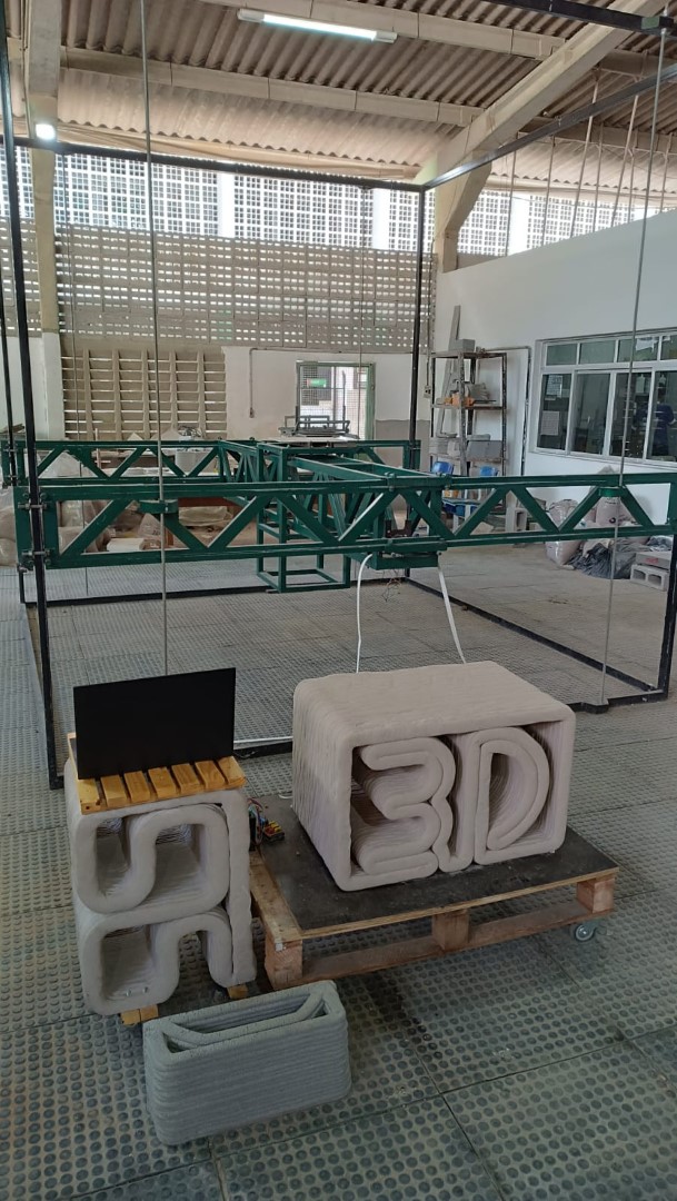 Governo da Paraíba financia tecnologia paraibana de impressão 3D para uso na construção civil, finalista em premiação nacional