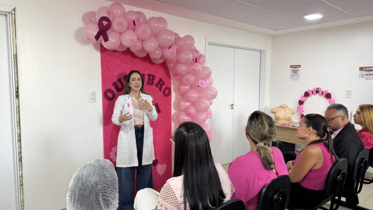 Hospital Regional de Guarabira promove ações do Outubro Rosa para fortalecer a prevenção e o autocuidado