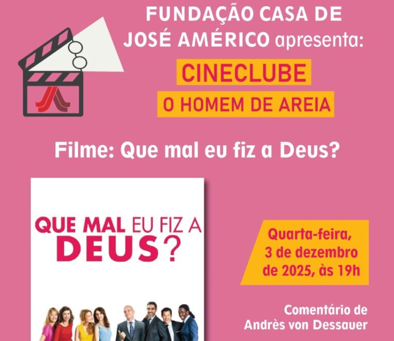 Comédia francesa fecha programação de 2025 do Cineclube da FCJA