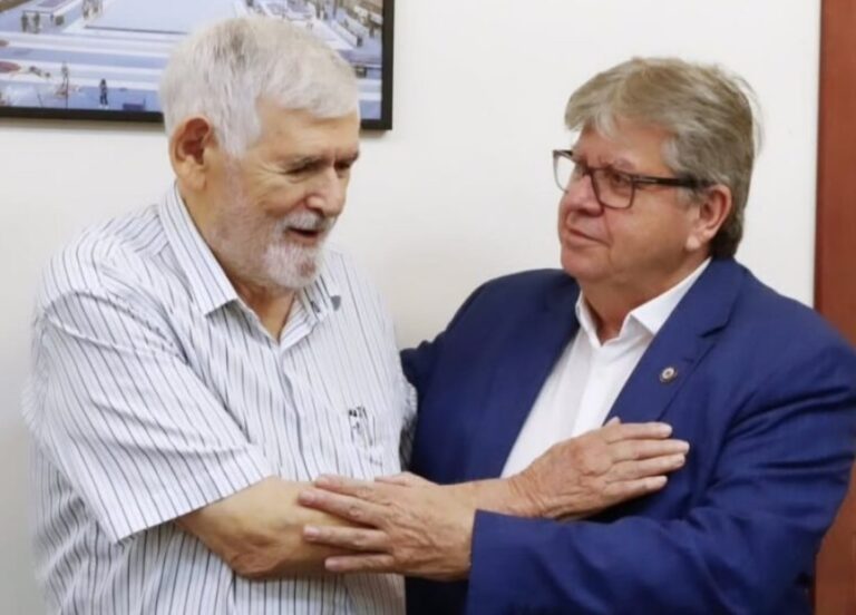 Eleições 2026: Luiz Couto anuncia apoio à candidatura de João Azevêdo ao Senado