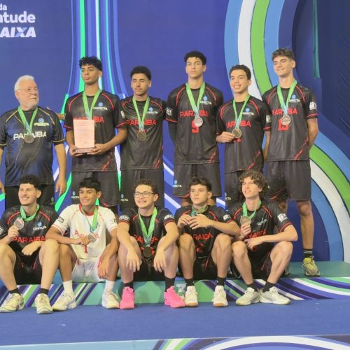 Paraíba acumula 12 medalhas nos Jogos da Juventude com conquistas do vôlei e handebol masculinos