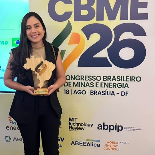 Paraíba é reconhecida por projeto de hidrogênio de baixo carbono no Congresso Brasileiro de Minas e Energia