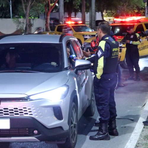 Operação Lei Seca autua 257 condutores por embriaguez e outras infrações durante o mês de setembro