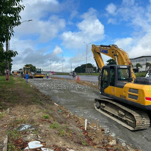 Obras do Viaduto do Bairro das Indústrias seguem ritmo normal e devem ser concluídas em setembro
