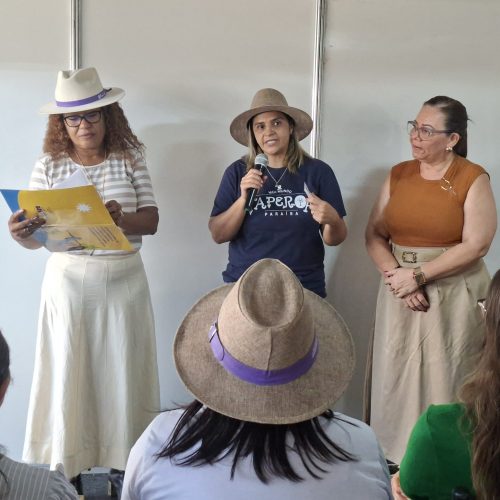 Sedap-PB orienta sobre economia solidária e crédito para as mulheres durante a Expo Taperoá