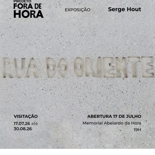 Exposição "Rua do Oriente", do artista visual Serge Huot, abre programação do projeto Fora de Hora no Memorial Abelardo da Hora