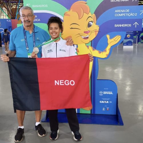 Paraíba conquista primeira medalha nos Jogos da Juventude, em Foz do Iguaçu, nesta quarta-feira (21)