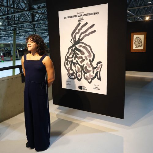 Ação educativa promove oficina de modelo vivo a partir da exposição “Da Impermanência à Metamorfose”