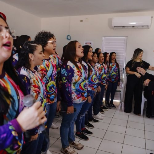 Primeira-dama Camila Mariz destaca ações de cidadania e direitos humanos durante abertura do projeto "Voz que Liberta"