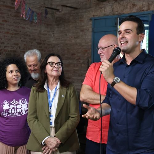 Lucas Ribeiro formaliza mais de R$ 6 milhões em investimentos na cultura durante reabertura do Centro Cultural Piollin, em João Pessoa
