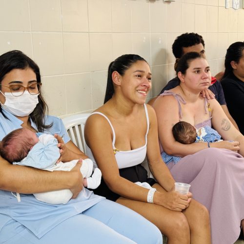 Agosto Dourado: Arlinda Marques abre nova sala de amamentação para mães que acompanham bebês